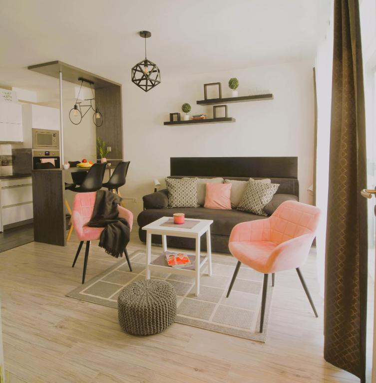 Kuchyňa alebo kuchynka v ubytovaní Tisza River Apartman