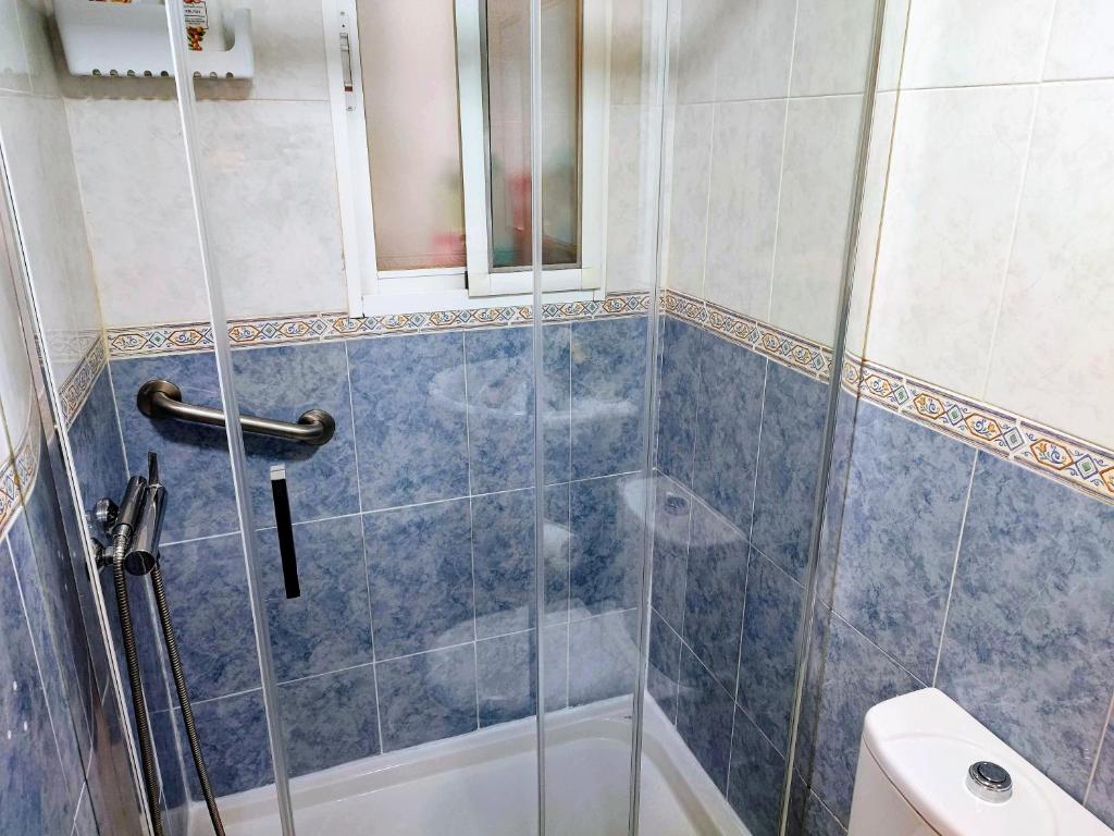 A bathroom at Apartamento La flor de Mayo