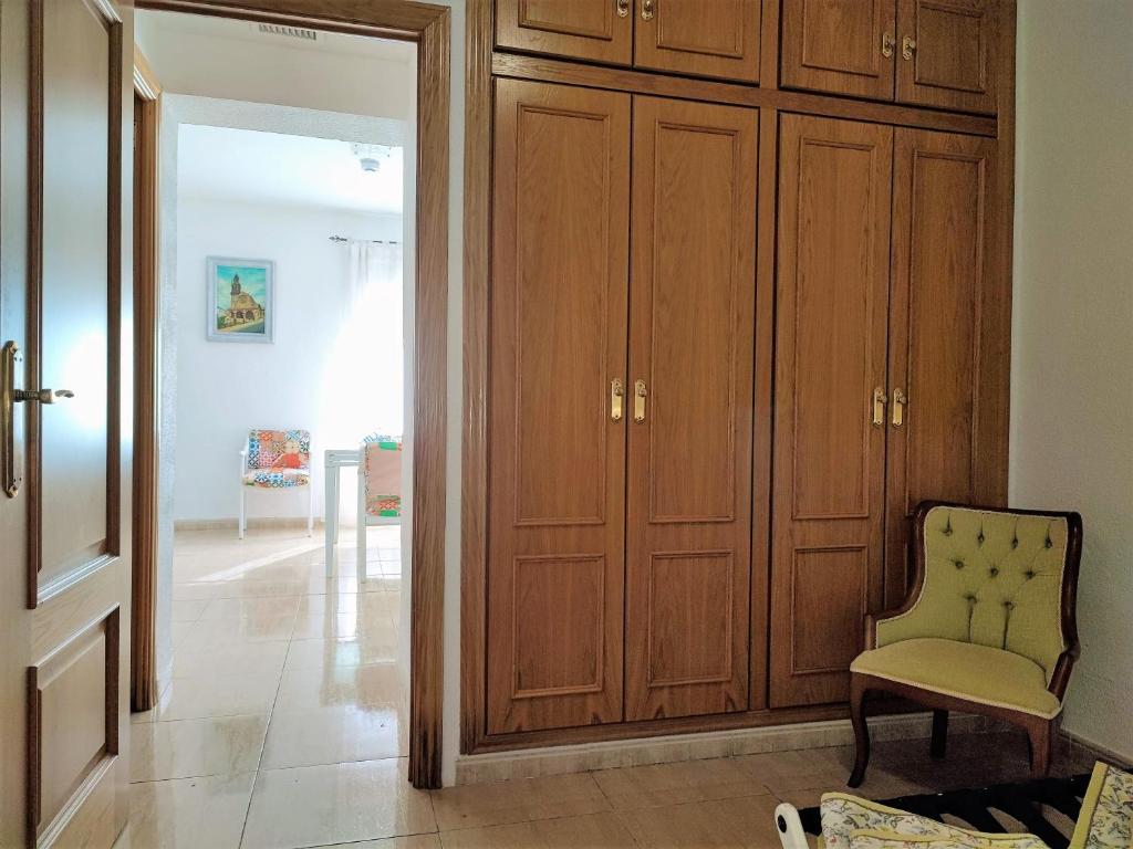 A seating area at Apartamento La flor de Mayo