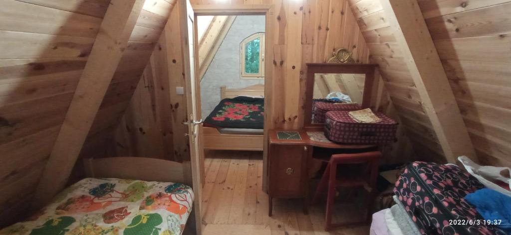 Postel nebo postele na pokoji v ubytování Crkvine Cottage