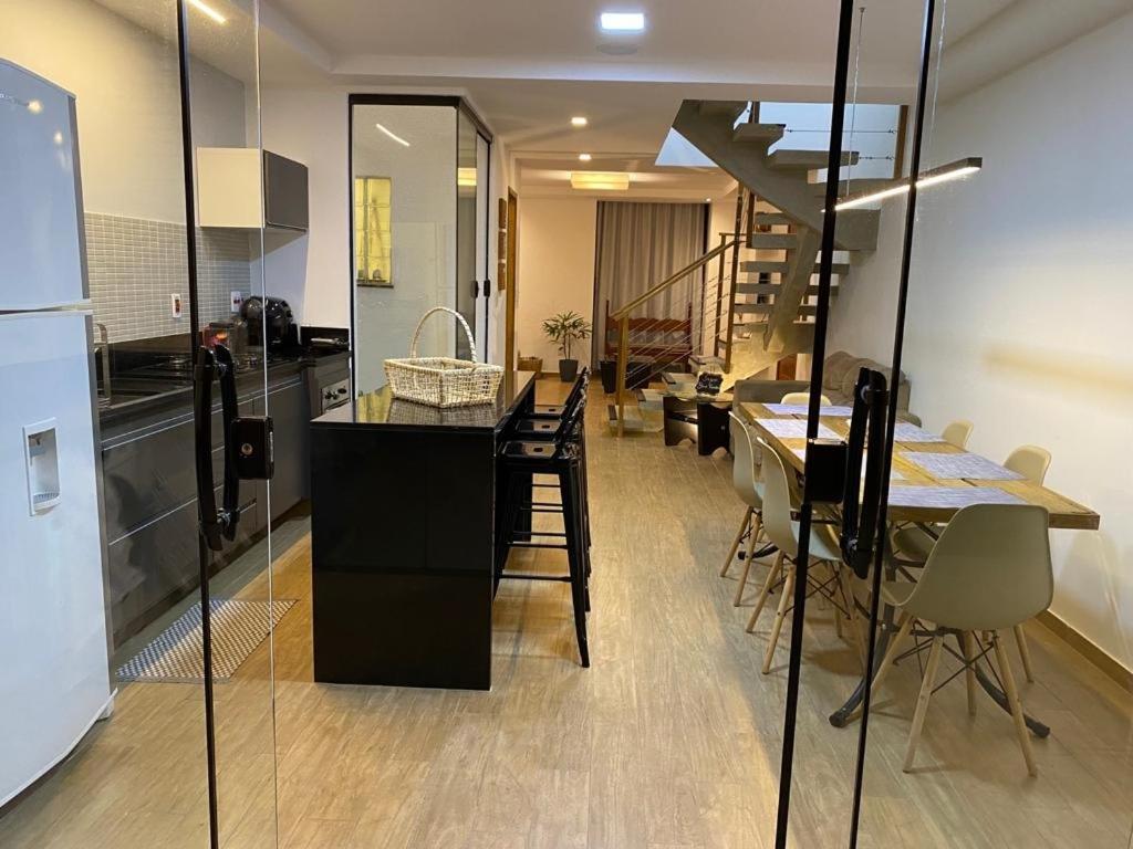 Dapur atau dapur kecil di Morada dos Ventos Cabo Frio