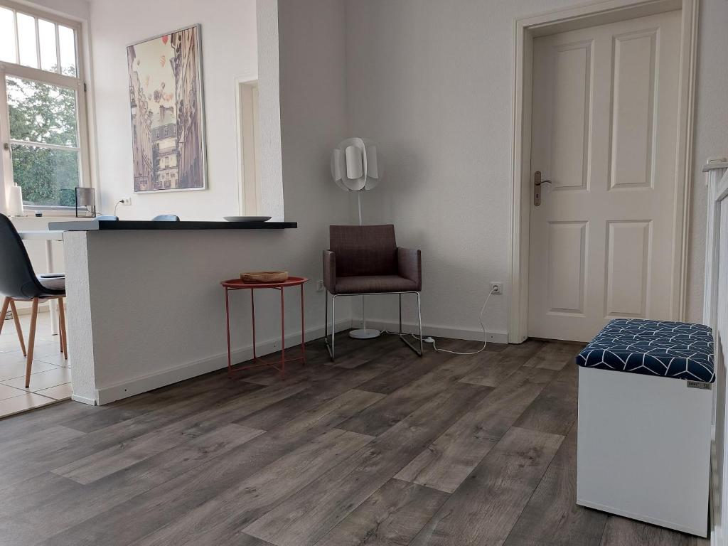 Posezení v ubytování Stadthaus mit Dachterrasse