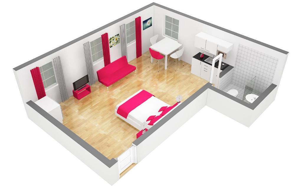 Posezení v ubytování HITrental Zeughausgasse - Apartment