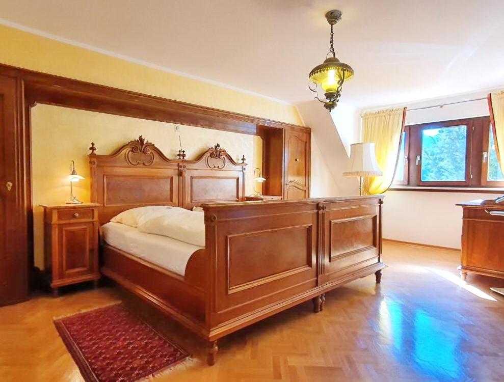 Postel nebo postele na pokoji v ubytování Apartment Haus Pflingsteck nahe Europa Park Rulantica