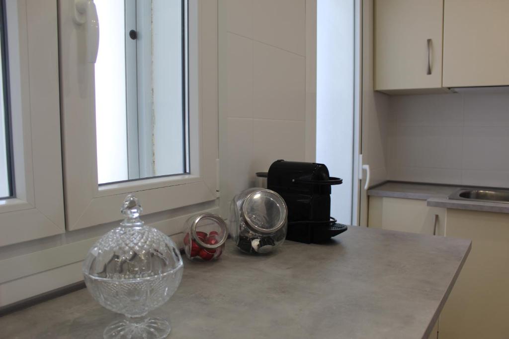 Kuchyň nebo kuchyňský kout v ubytování Apartamento Calle Huelva by CasaTuristica