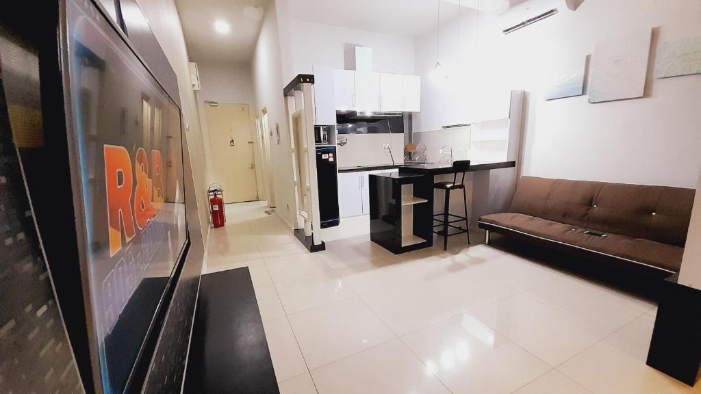 Kuchyň nebo kuchyňský kout v ubytování Bulan Guesthouse Imago