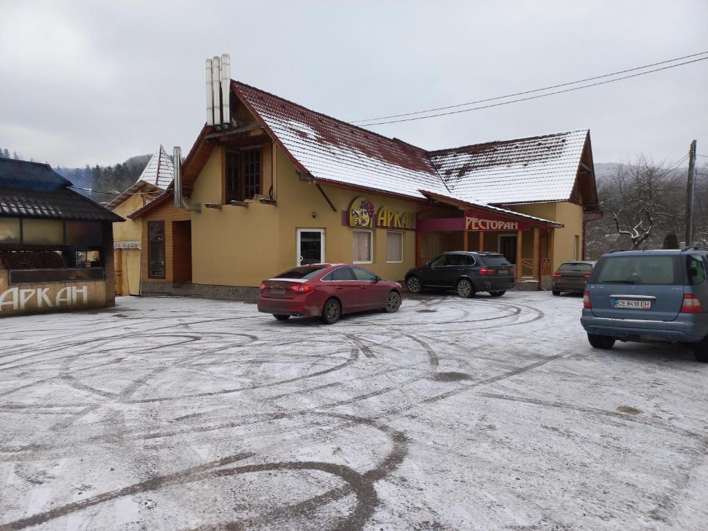 Budova, kde se prázdninový dům nachází