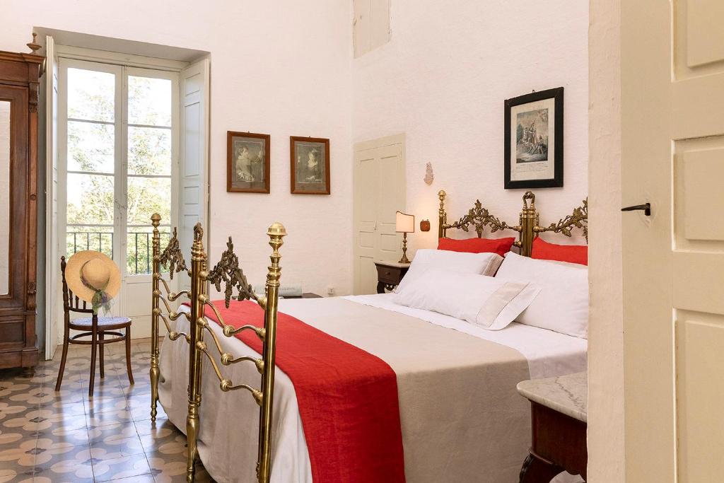 Postel nebo postele na pokoji v ubytování Masseria Tagliente