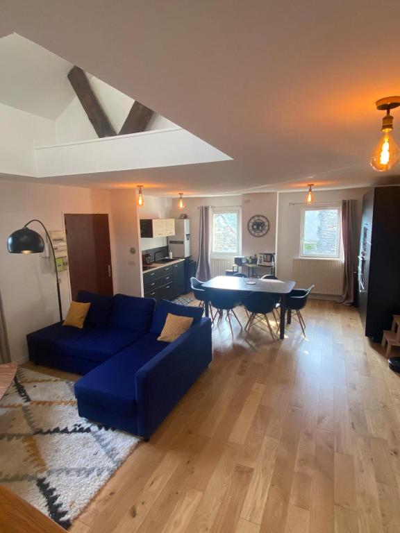 Posedenie v ubytovaní Appartement duplex centre Dieppe-Le perchoir St Jacques-3 chambres