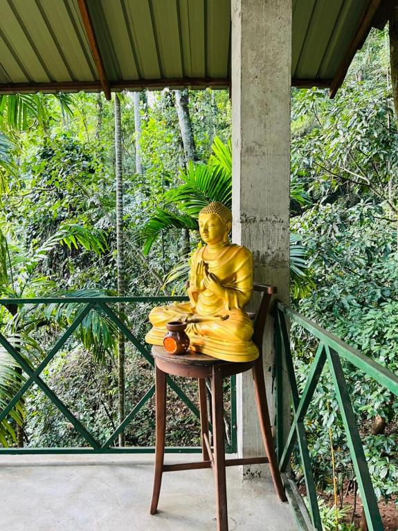 Balkón nebo terasa v ubytování Kandy Eco Retreat