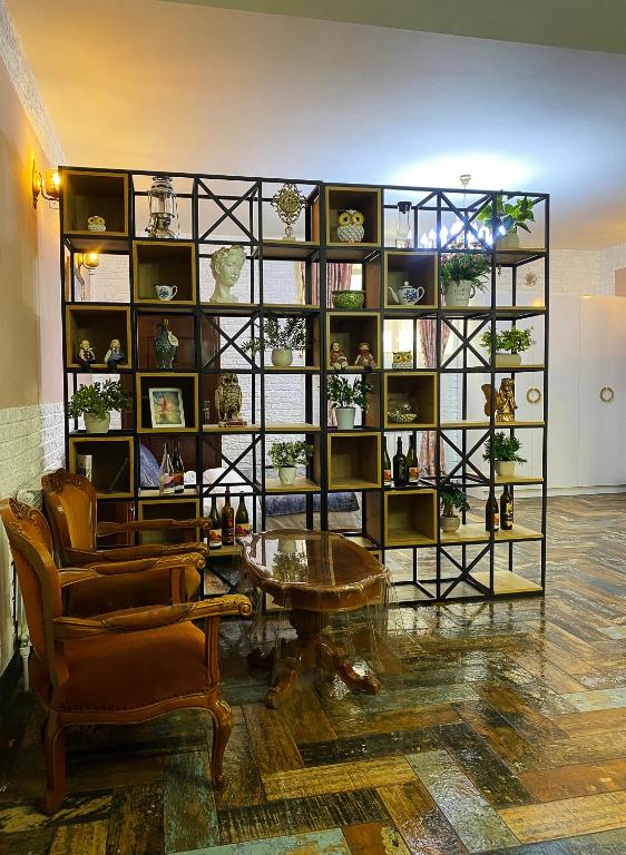 Posezení v ubytování Shirbakyan Boutique Hotel & Apartments