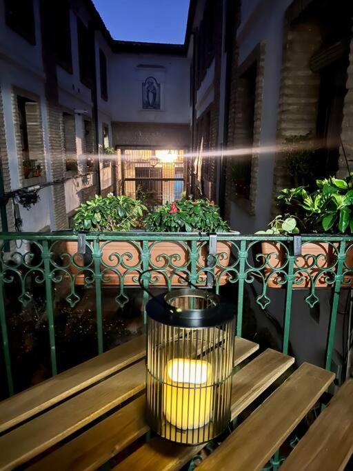 A balcony or terrace at NEW! Alojamiento - Los Patios de la Ribera