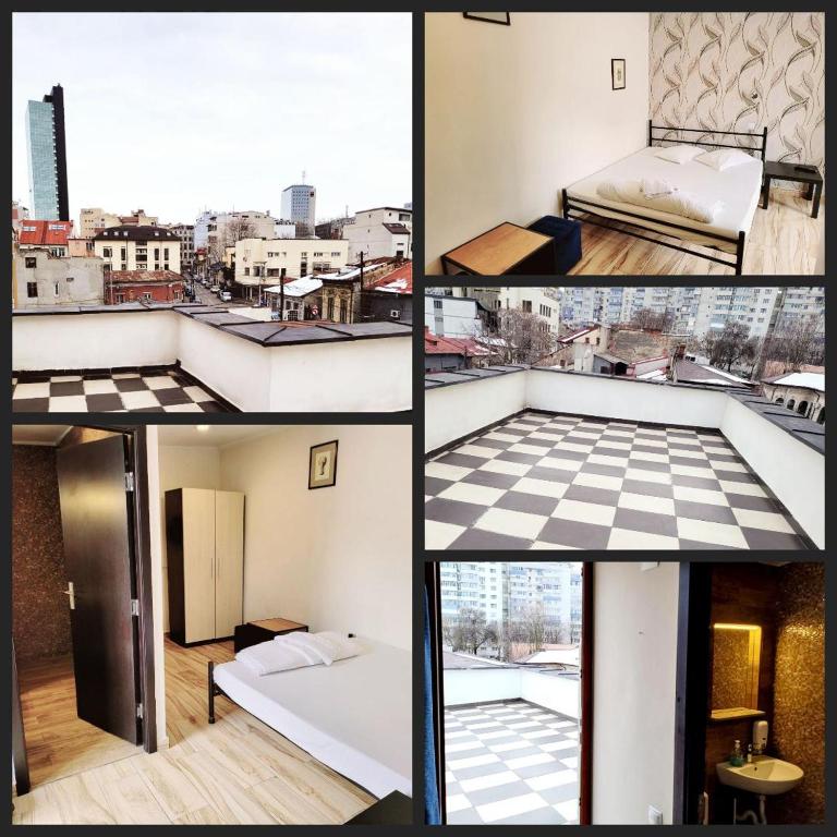 Postel nebo postele na pokoji v ubytování Byzanthin Hostel