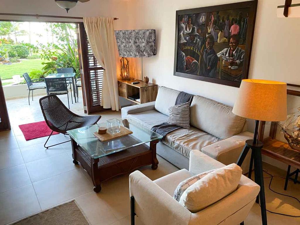 CABARETE BEACH HOUSES the NANNY ESTATES - Studio-Apartment Mit Meerblick