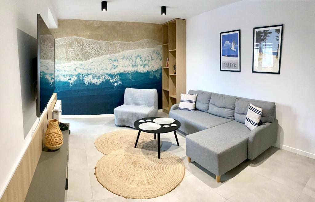 Posedenie v ubytovaní Apartamenty Marea Rentals Bałtyk Ustka
