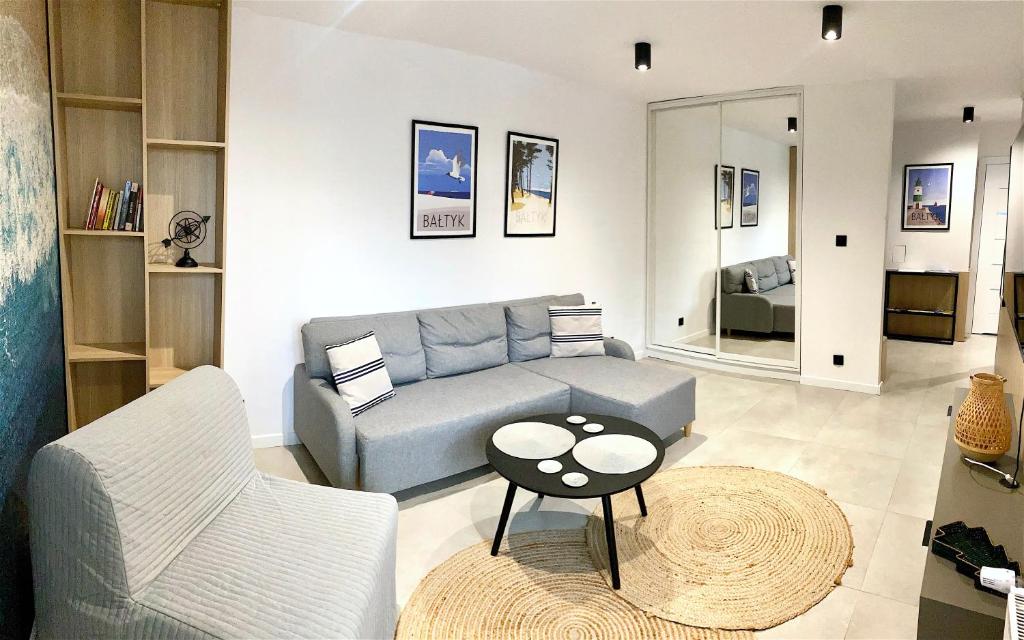 Posedenie v ubytovaní Apartamenty Marea Rentals Bałtyk Ustka
