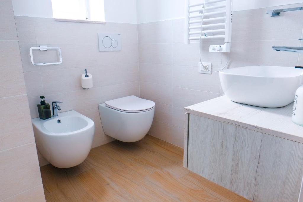 Łazienka w obiekcie Rossani Suites&Aparts