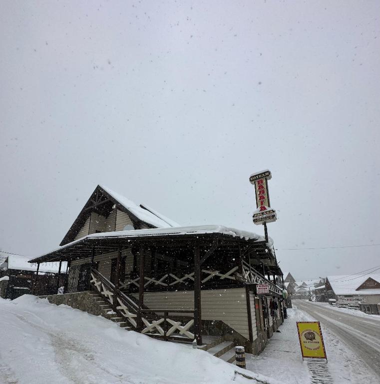 Palaga Bukovel v zimě