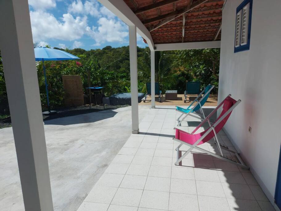 Balkón nebo terasa v ubytování Villa Campêche Marine