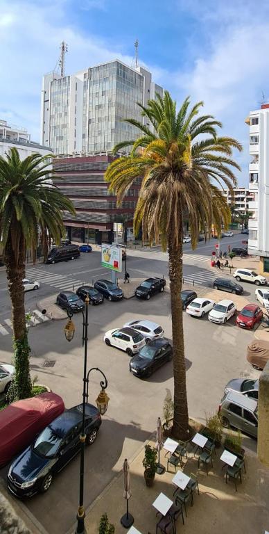 Nespecifikovaný výhled na destinaci Rabat nebo výhled na město při pohledu z apartmánu