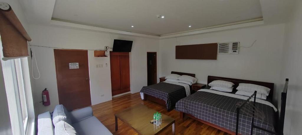 Postel nebo postele na pokoji v ubytování Nahas Beach Resort