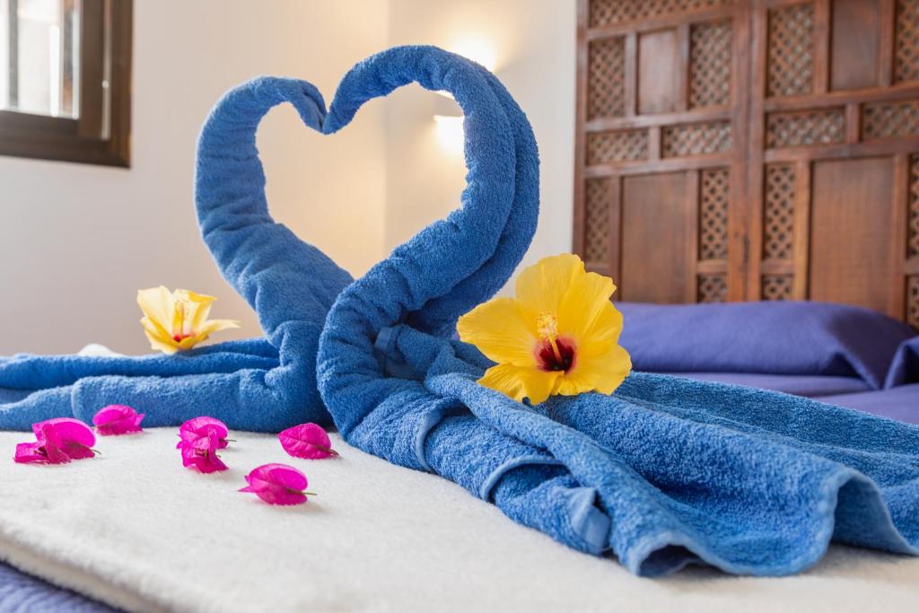 A bed or beds in a room at Casa Garcia