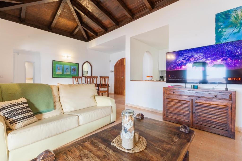 A seating area at Casa Garcia