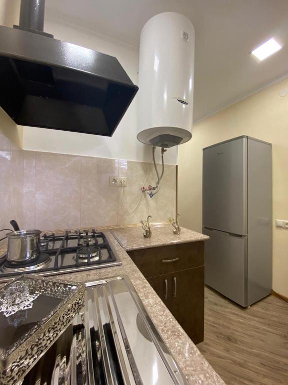 Kuchyň nebo kuchyňský kout v ubytování Paloma Inn Dilijan