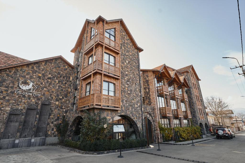 Budova, kde se hotel nachází