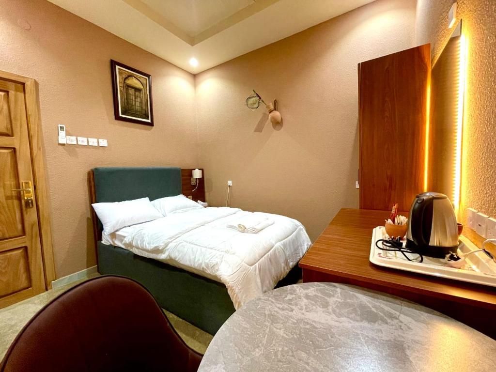 Postel nebo postele na pokoji v ubytování Dahreez motel