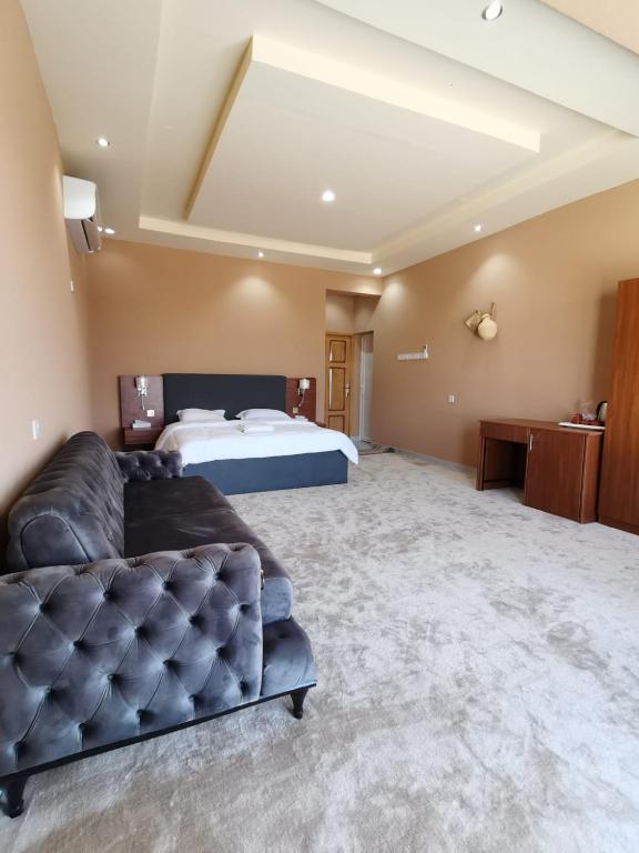 Postel nebo postele na pokoji v ubytování Dahreez motel