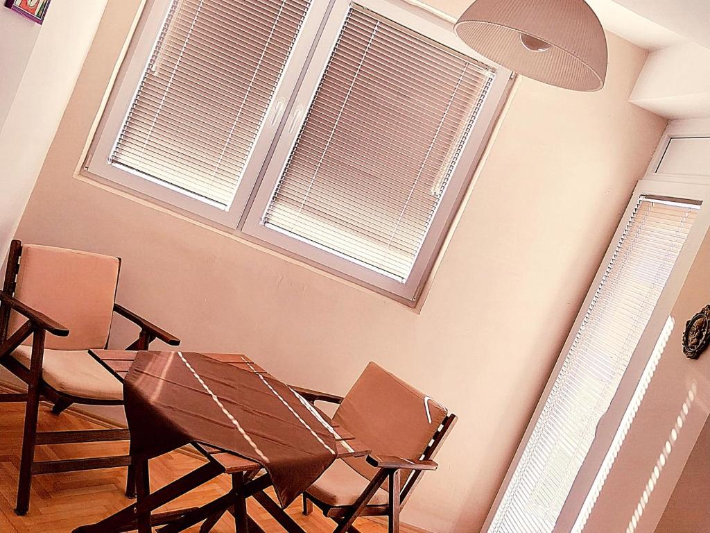 Et opholdsområde på Voska Apartment