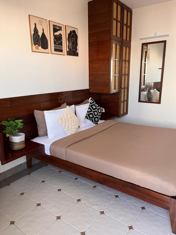 Postel nebo postele na pokoji v ubytování Casa Mel