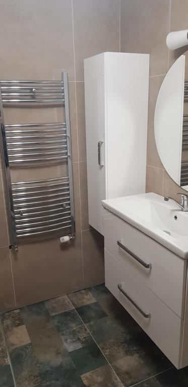 Koupelna v ubytování Apartmán Greenside