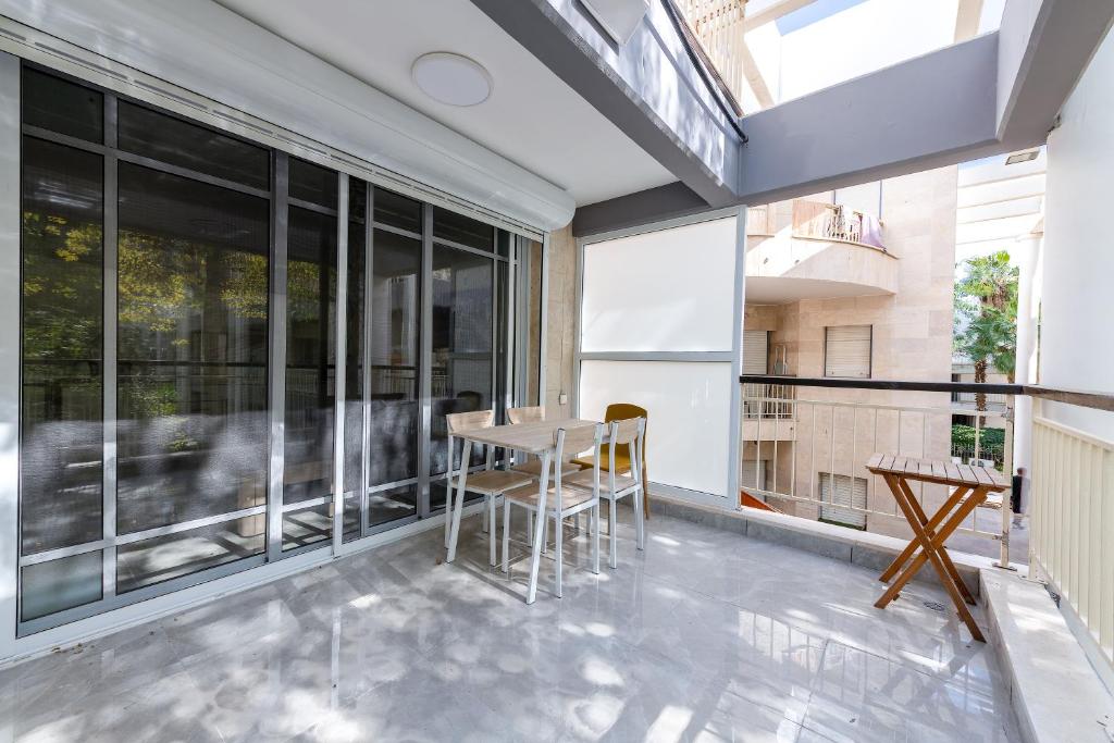 Balkón nebo terasa v ubytování Ceasar suite at Royal Park Eilat