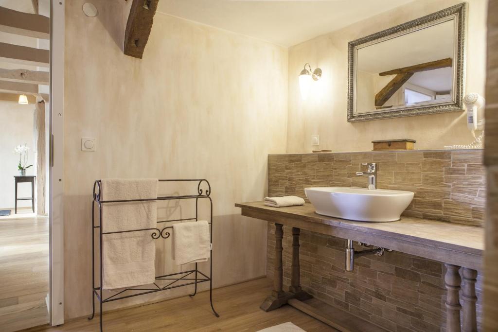 Koupelna v ubytování Hotel Bellini