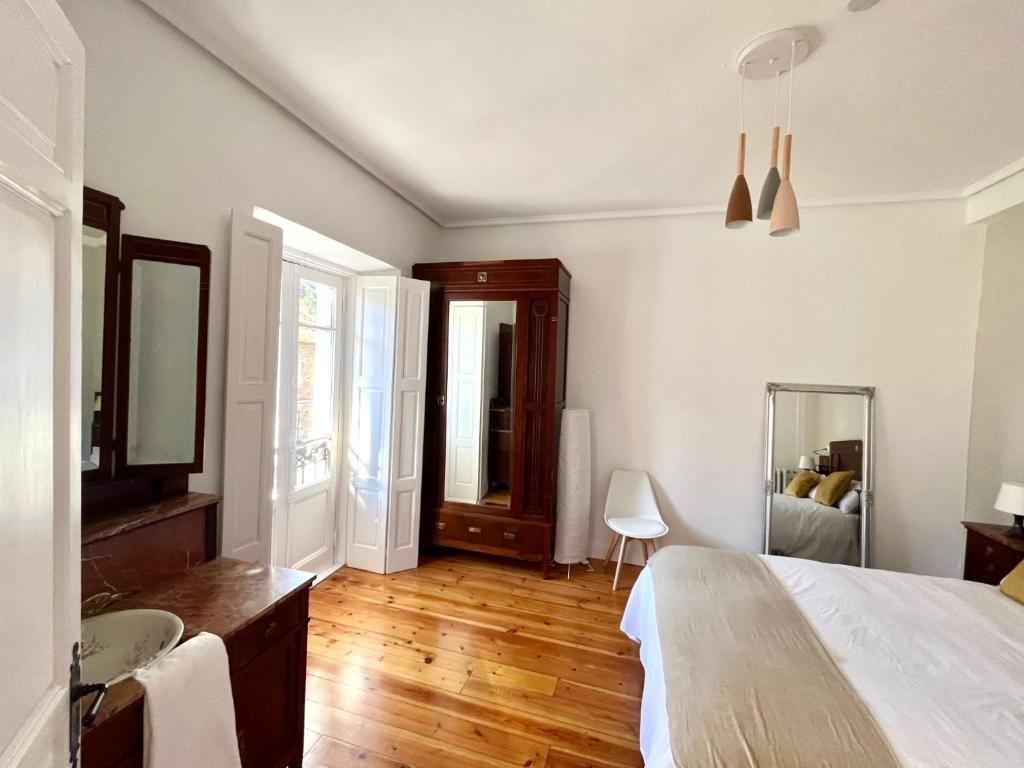 Posteľ alebo postele v izbe v ubytovaní Casa Vizcaya
