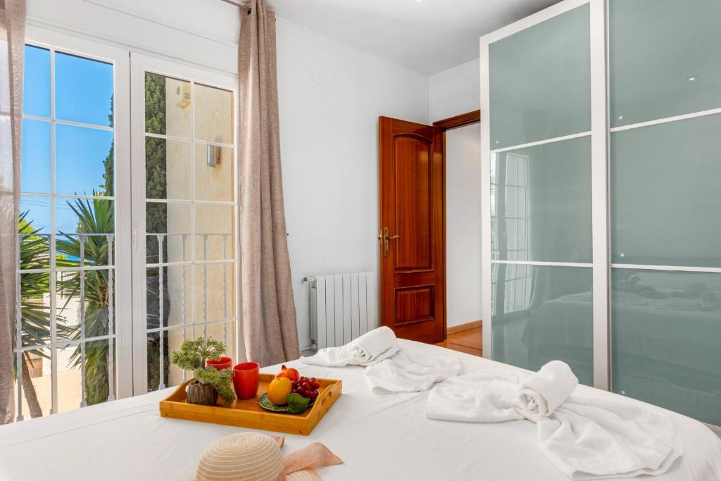 Postel nebo postele na pokoji v ubytování Villa Dorada - PlusHolidays