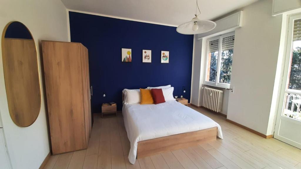 A bed or beds in a room at Accomodo MIT12 Trivano Linate