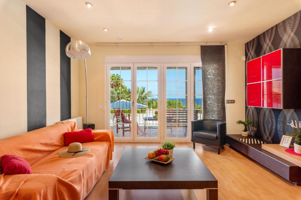 Posezení v ubytování Villa Dorada - PlusHolidays