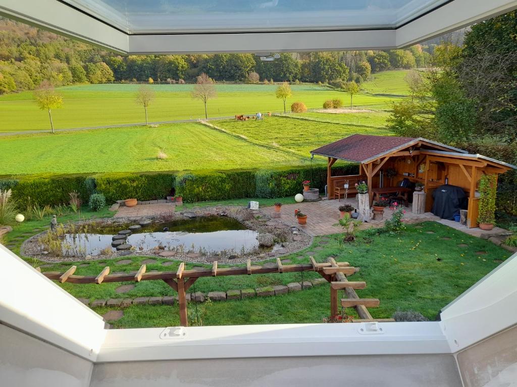 Zahrada ubytování Bramwaldblick
