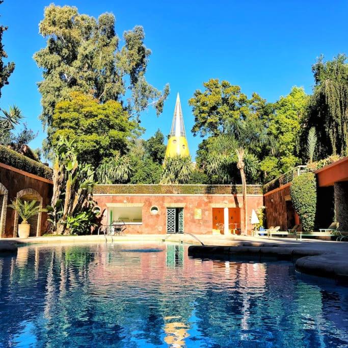 Bazén v ubytování Magnifique Duplex En Plein Hivernage à Marrakech nebo v jeho okolí