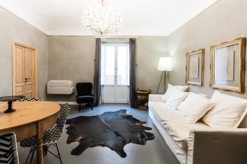 A seating area at San Giuseppe Luxury Apartment