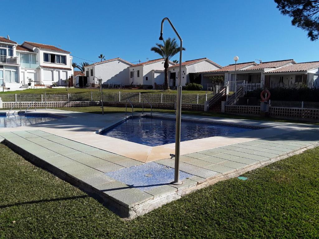 Bazén v ubytování Sea Views, Beach & pool La Cala Mijas ,Alcantara nebo v jeho okolí
