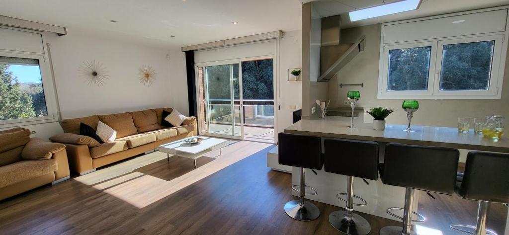 Posezení v ubytování Casa en Alella, Barcelona