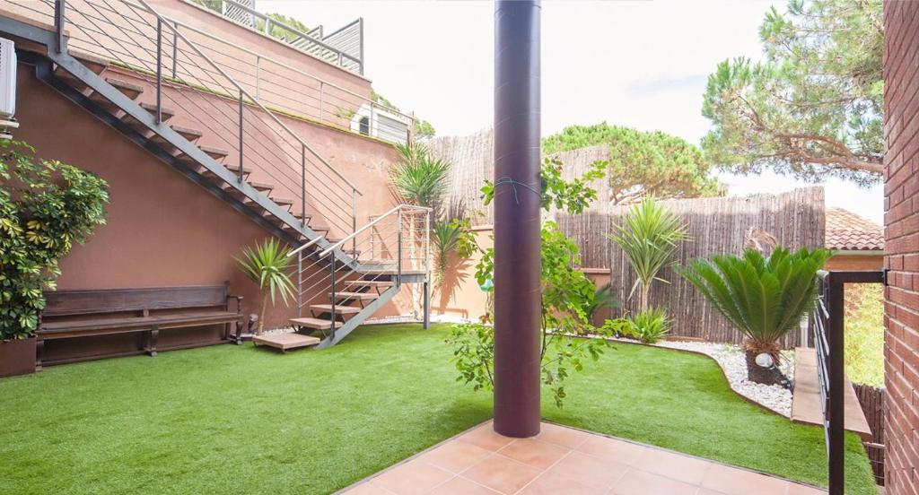 Zahrada ubytování Casa en Alella, Barcelona