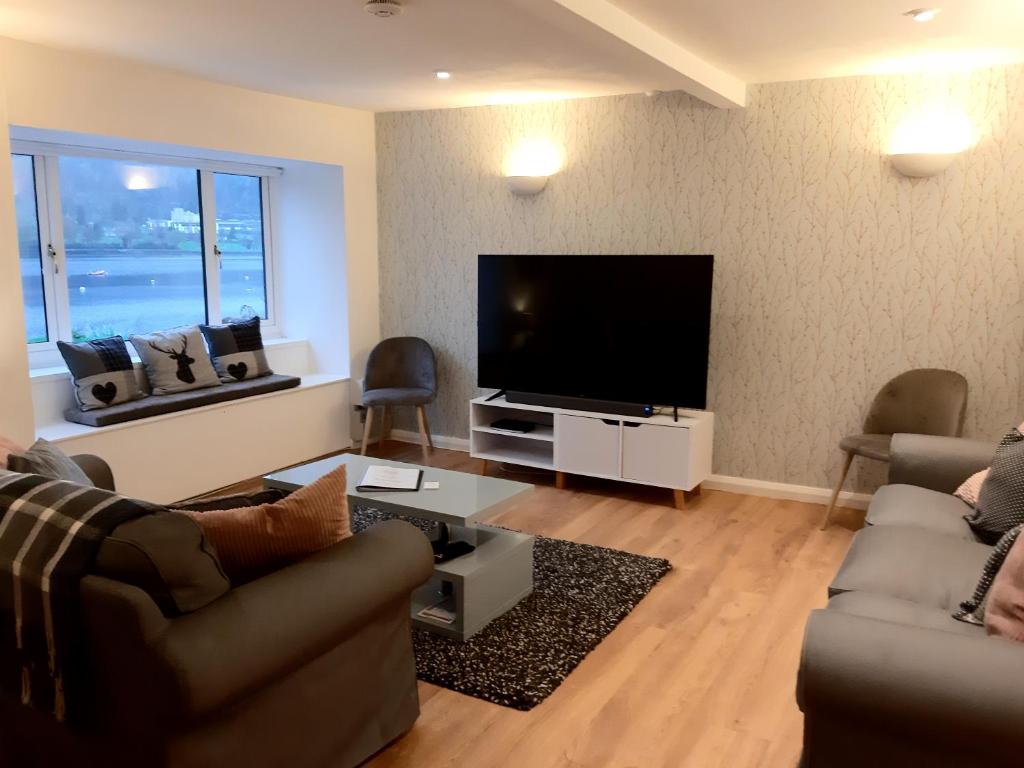 TV a/nebo společenská místnost v ubytování No 2 Planetree