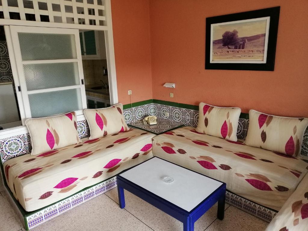 Posezení v ubytování Residence Yasmina Agadir