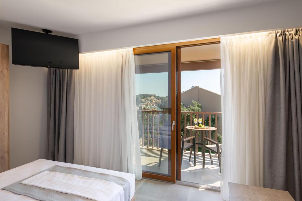 Posteľ alebo postele v izbe v ubytovaní Neoma Luxury Residence - Adults Only