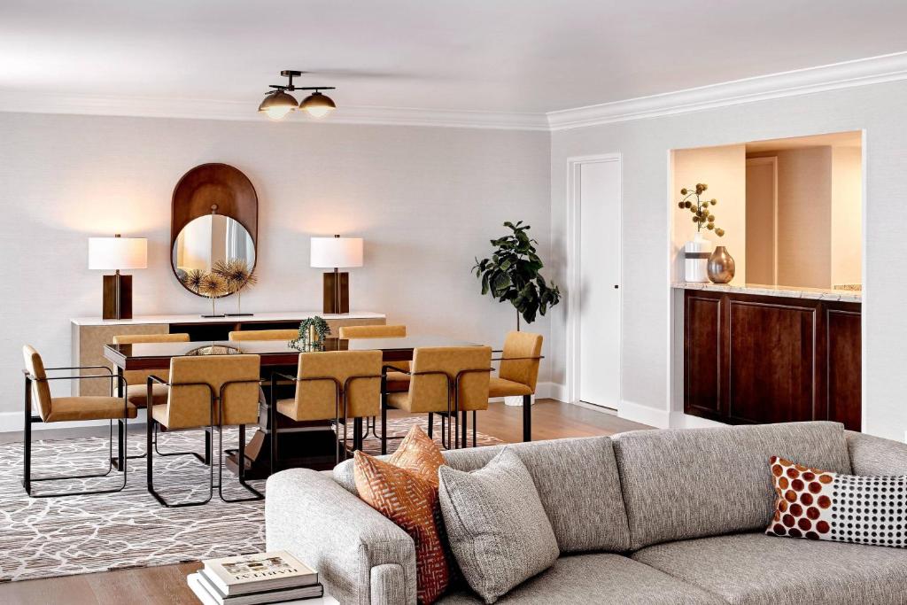 Posezení v ubytování JW Marriott Desert Springs Resort & Spa